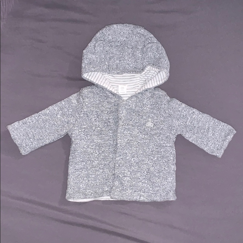 Baby gap gray  infant jacket.